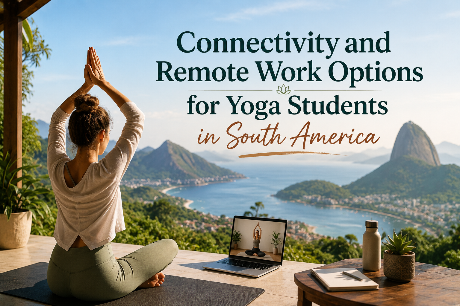 Connectivity and Remote Work Options for Yoga Students in South America